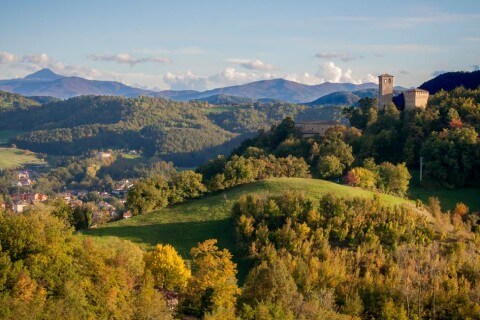 Il castello di Sarzano e Casina - Appennino Reggiano