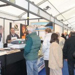 Stand con vendita del nostro Parmigiano Reggiano di montagna a Stramilano 2012