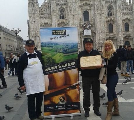 Parmigiano Reggiano di Cortogno a Stramilano 2015